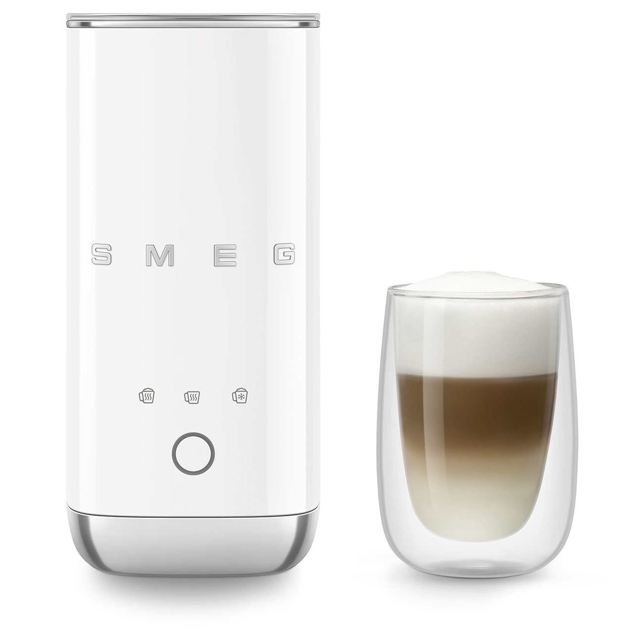 کف شیر ساز اسمگ ایتالیا Smeg MFF02WHEU سفید